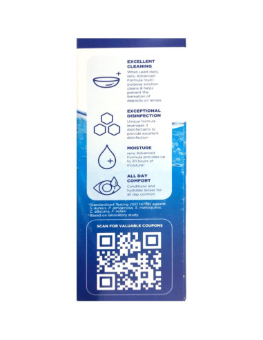 Renu Solución Multiusos para Lentes de Contacto 3x59ml
