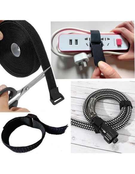 Correas de Sujeción Ajustables MYUREN 1" x 4.88m 25 Piezas Correas de Sujeción Ajustables MYUREN 1" x 4.88m 25 Piezas