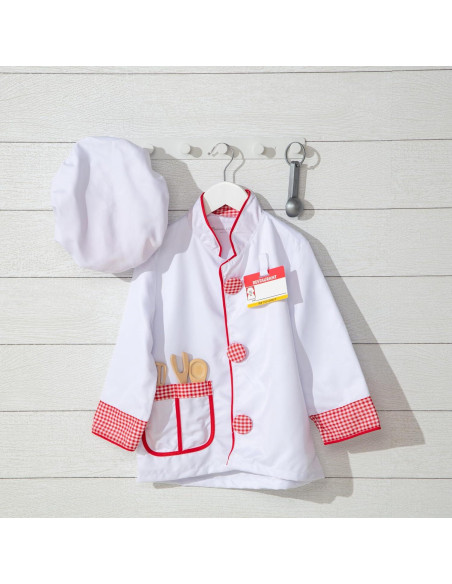 Disfraz de Chef Melissa & Doug con Accesorios Realistas 3-6 Años Disfraz de Chef Melissa & Doug con Accesorios Realistas 3-6 Años