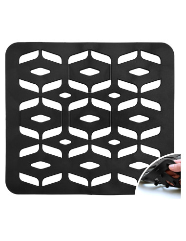 Alfombrilla Protectora para Fregadero S&T INC. Negra 32.4x28.7cm