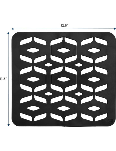 Alfombrilla Protectora para Fregadero S&T INC. Negra 32.4x28.7cm Alfombrilla Protectora para Fregadero S&T INC. Negra 32.4x28.7cm