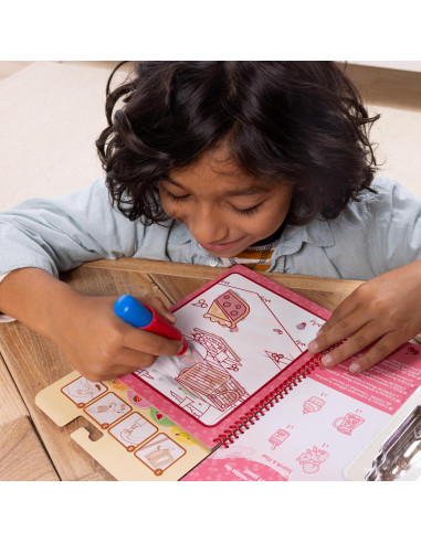 Melissa & Doug Water WOW! 2-Pack Pintura con Agua Frutas y Golosinas