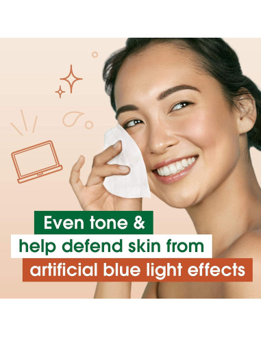 Toallitas Limpiadoras Faciales Simple Brillo Instantáneo 150 Unidades