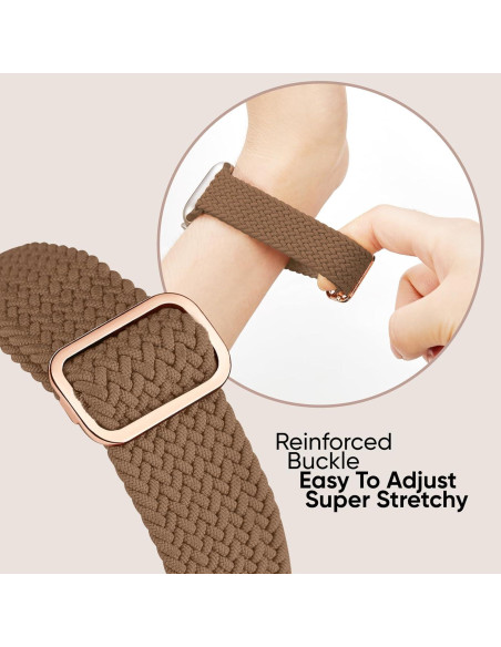 Paquete de 6 bandas elásticas Knossen para Apple Watch 38-49mm Paquete de 6 bandas elásticas Knossen para Apple Watch 38-49mm