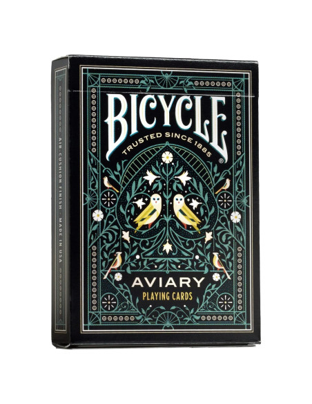 Baraja de Cartas Bicycle Aviario - Diseño Floral Vintage Baraja de Cartas Bicycle Aviario - Diseño Floral Vintage