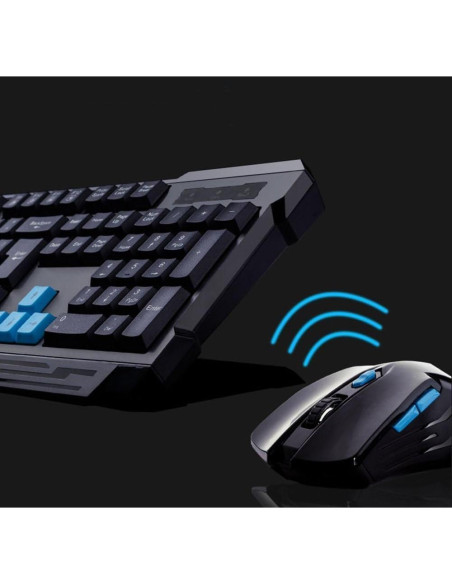 Combo Teclado y Ratón Inalámbrico Soke-Six 2.4GHz Ergonómico Combo Teclado y Ratón Inalámbrico Soke-Six 2.4GHz Ergonómico