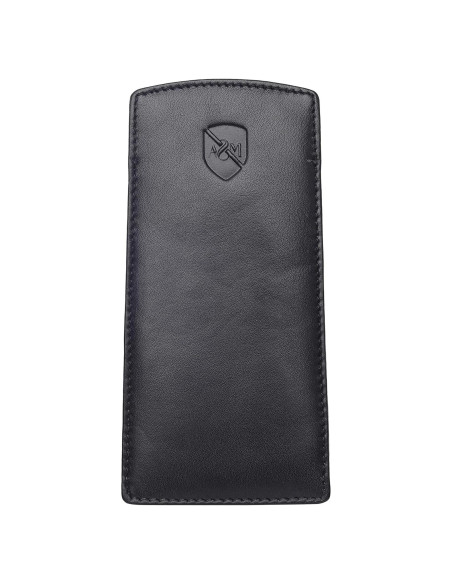 Estuche para Gafas Allen & Mate 100% Cuero Premium Negro Estuche para Gafas Allen & Mate 100% Cuero Premium Negro