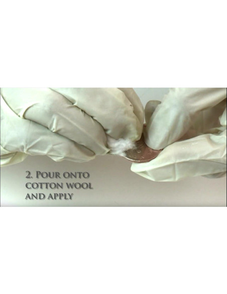 Solución de Platinado Nushine 100 ml - Ecológica para Plata, Latón, Cobre y Bronce Solución de Platinado Nushine 100 ml - Ecológica para Plata, Latón, Cobre y Bronce