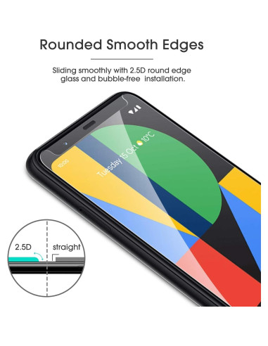 Protector de Pantalla OMOTON Vidrio Templado para Google Pixel 4 XL