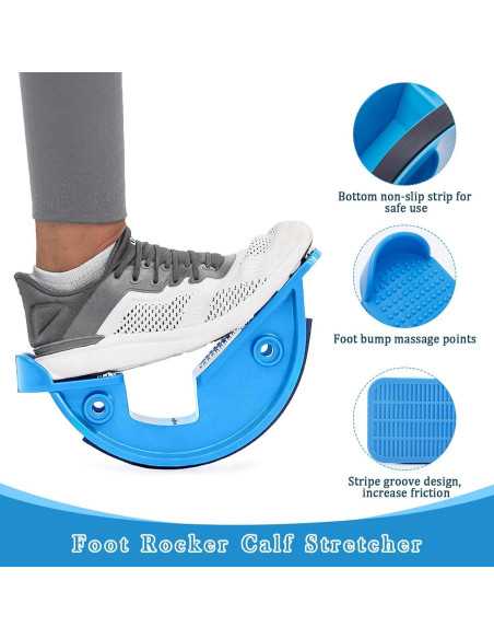 Estirador de pies y pantorrillas JIURUN - Kit ergonómico azul Estirador de pies y pantorrillas JIURUN - Kit ergonómico azul