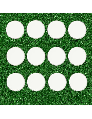 Marcadores de Pelota de Golf GOLTERS - 12 Unidades Blancos