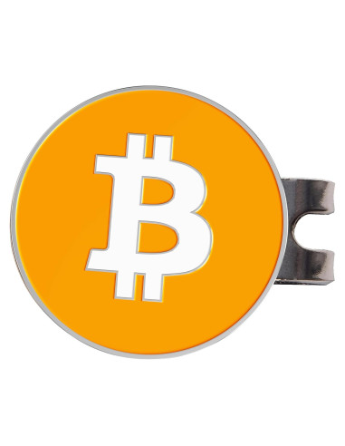 Marcador de Pelotas de Golf Shanker Golf Clip Bitcoin