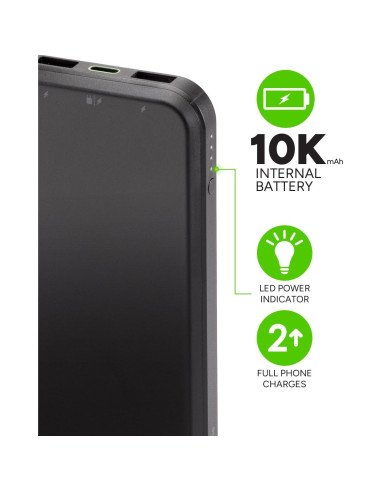 Banco de energía Mophie Powerstation Prime10 10,000mAh Verde