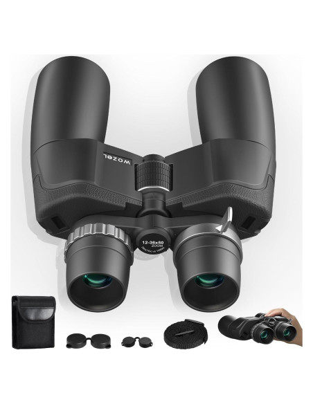 Binoculares Wozel 12-36x50 HD para Observación de Aves Binoculares Wozel 12-36x50 HD para Observación de Aves