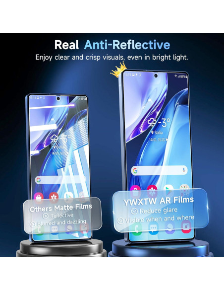 Protector de Pantalla Anti Reflectante YWXTW para Samsung S25 Ultra Protector de Pantalla Anti Reflectante YWXTW para Samsung S25 Ultra