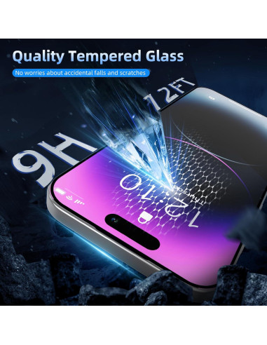 Protector de Pantalla Privada Tijotsushi para iPhone 13/13 Pro/14 360