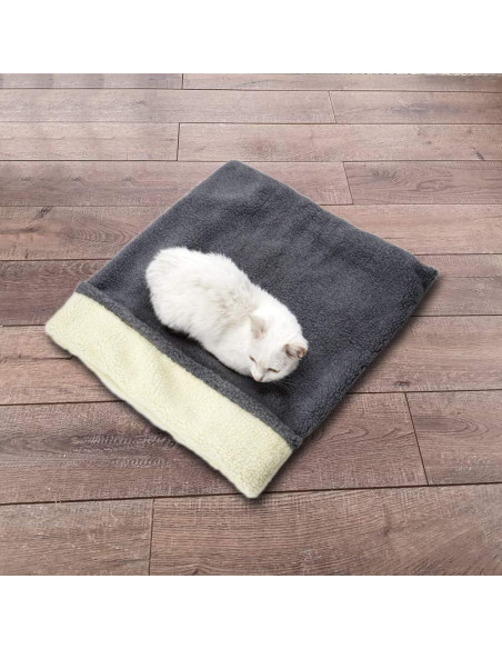 Saco de cama autocalentable para gatos PetPerfect 60x55cm Saco de cama autocalentable para gatos PetPerfect 60x55cm