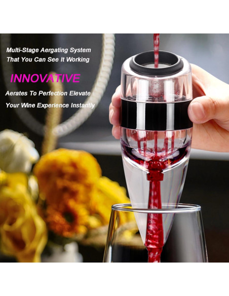 Aerador de Vino D&Slifei Modelo DS-100 - Mejora Sabores Rápido Aerador de Vino D&Slifei Modelo DS-100 - Mejora Sabores Rápido
