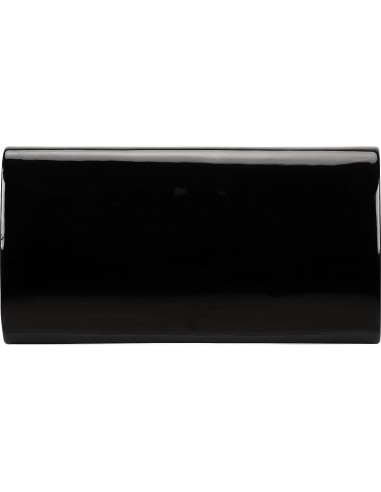 Bolso de mano tipo sobre Dexmay de cuero sintético brillante