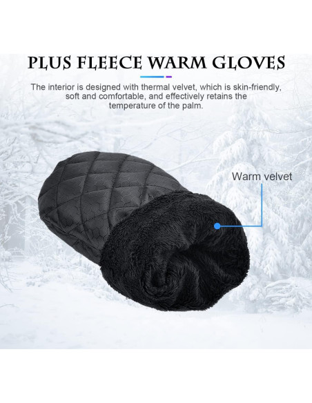 Mitón Raspador de Hielo Fekey&JF Impermeable para Auto Mitón Raspador de Hielo Fekey&JF Impermeable para Auto