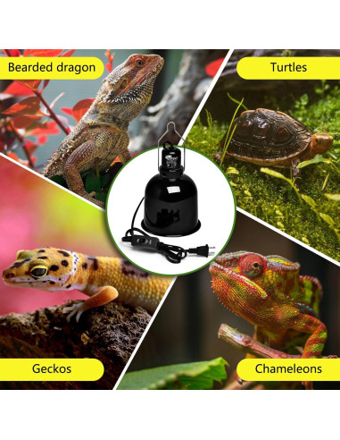 Lámpara de Reptiles BOEESPAT Dome Profundo 14 cm Max 150W