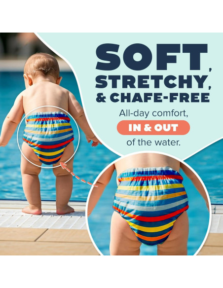 Pañales de Natación Reutilizables TotsBots Tamaño 1 Pañales de Natación Reutilizables TotsBots Tamaño 1