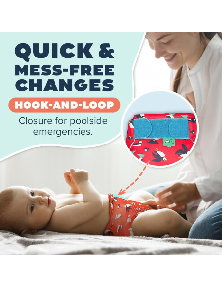 Pañales de Natación Reutilizables TotsBots Tamaño 1 Pañales de Natación Reutilizables TotsBots Tamaño 1