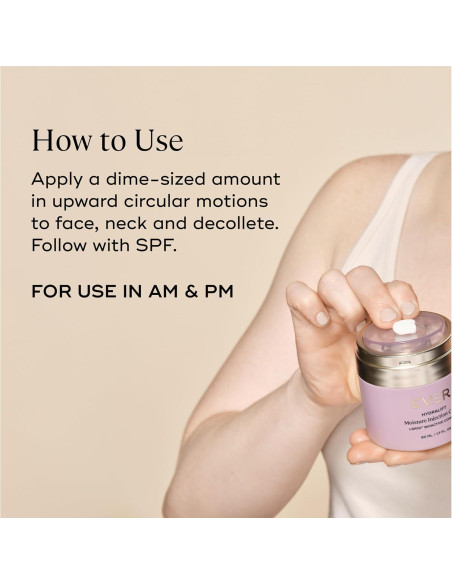 Crema Facial Hidratante EVER para Piel Seca 166g - Nocturna Crema Facial Hidratante EVER para Piel Seca 166g - Nocturna
