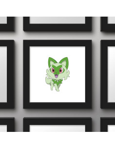 Póster de Arte Gallery Pops Pokémon Sprigatito 30.48x30.48cm 2