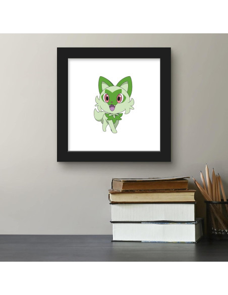 Póster de Arte Gallery Pops Pokémon Sprigatito 30.48x30.48cm Póster de Arte Gallery Pops Pokémon Sprigatito 30.48x30.48cm
