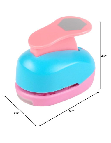 Perforadora Hexagonal 1" Wsyhomie para Manualidades DIY