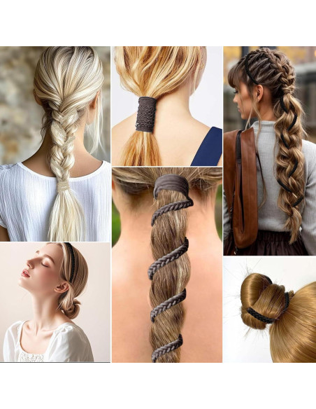 Tiras para el cabello deportivas Starfa Lab 40.64 cm 3 piezas Tiras para el cabello deportivas Starfa Lab 40.64 cm 3 piezas