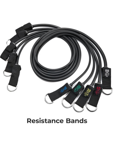Conjunto de Bandas de Resistencia Sunny Health & Fitness 5 Pzas