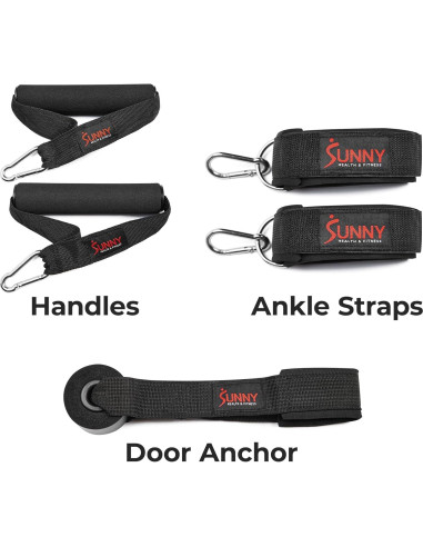 Conjunto de Bandas de Resistencia Sunny Health & Fitness 5 Pzas