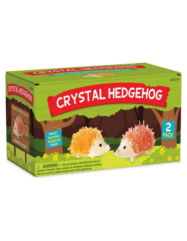 Kits de Crecimiento de Cristales MindWare - 2 Erizos Coloridos