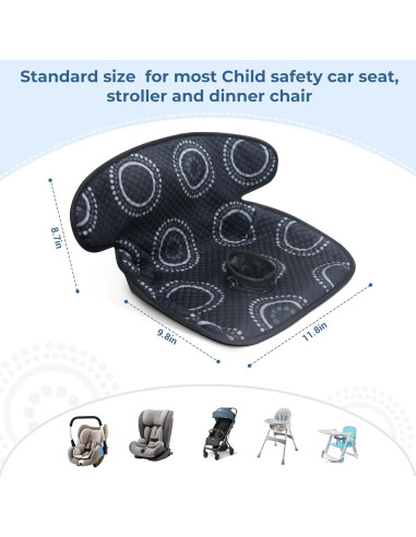 Almohadilla Impermeable COOLBEBE para Asiento de Coche Bebé