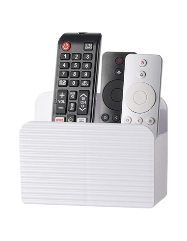 Soporte Adhesivo para Control Remoto LINFIDITE Blanco 1 Pcs