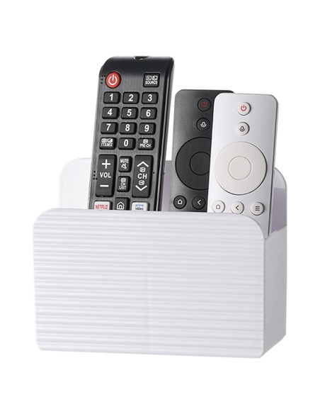 Soporte Adhesivo para Control Remoto LINFIDITE Blanco 1 Pcs Soporte Adhesivo para Control Remoto LINFIDITE Blanco 1 Pcs