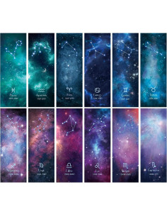 12 Marcadores de Constelaciones Zodiacales VOCHIC - Diseño Espacial 2