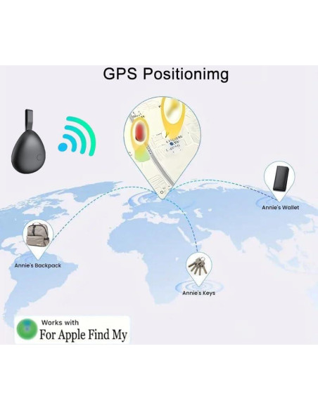 Localizador de Llaves MIUXGIO F16 - 4 Pack iOS Bluetooth Localizador de Llaves MIUXGIO F16 - 4 Pack iOS Bluetooth