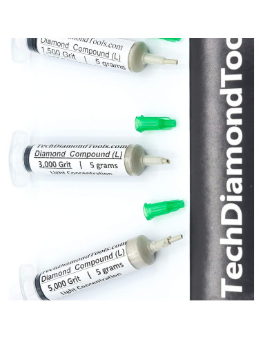 Kit de Pulido de Diamante TechDiamondTools 1500 3000 5000 Grano