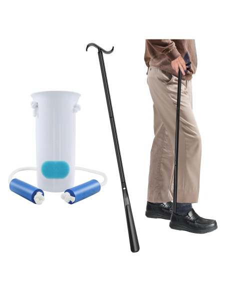 Kit de Ayuda para Poner Calcetines 2 Piezas Kekoy Kit de Ayuda para Poner Calcetines 2 Piezas Kekoy