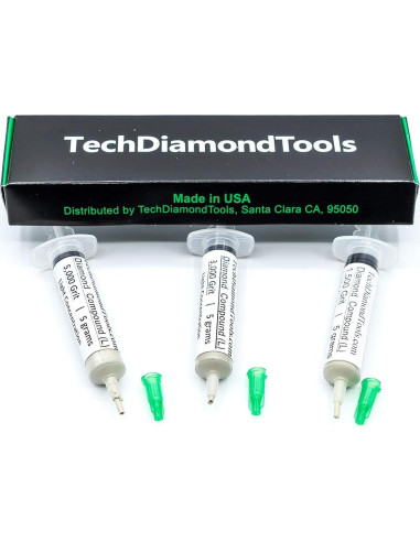 Kit de Pulido de Diamante TechDiamondTools 1500 3000 5000 Grano