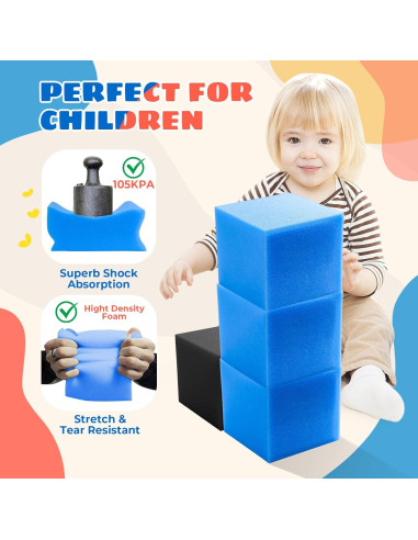 Cubos de Espuma TAYUQEE 24 PCS 12.7 cm Multi-Deporte