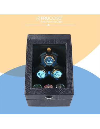 Cofre para Relojes Automáticos Frucase con Motor Silencioso