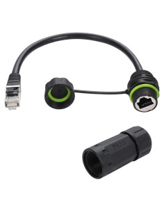 Conector RJ45 a Prueba de Agua PENGLIN 2PCS Cat6 Ethernet