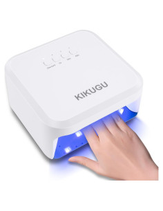 Lámpara UV LED para Uñas de Gel Kikugu H11, Secado Rápido