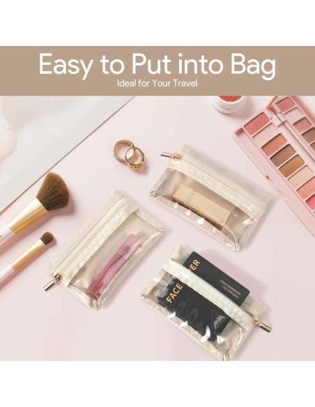 12 Bolsas de Joyería Transparentes Hoohnnaa con Paños de Pulido 12 Bolsas de Joyería Transparentes Hoohnnaa con Paños de Pulido