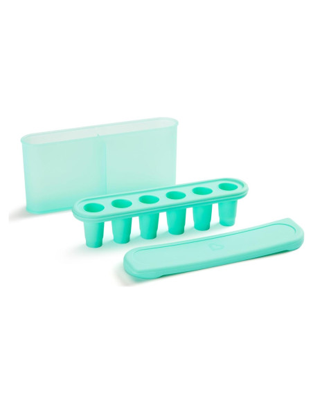 Bandeja de Congelador Munchkin de Silicona Menta para Bebés Bandeja de Congelador Munchkin de Silicona Menta para Bebés