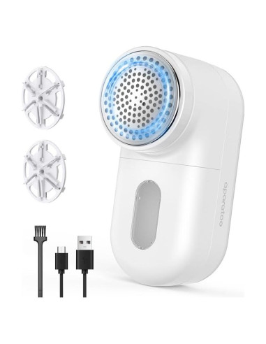 Quitapelusas Eléctrico Bubbacare Recargable USB 6 Cuchillas